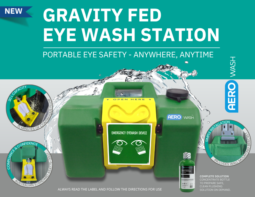 Aero Gravity Fed Eyewash Station