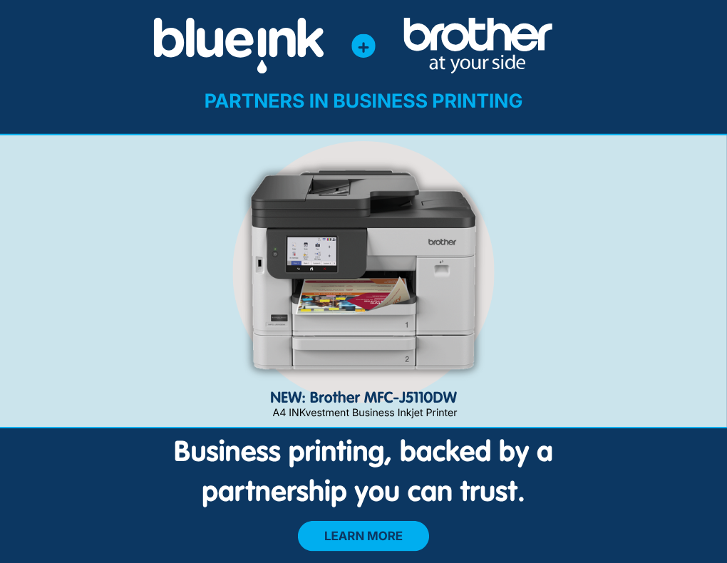 Blue Ink & Brother - Partners in Printing