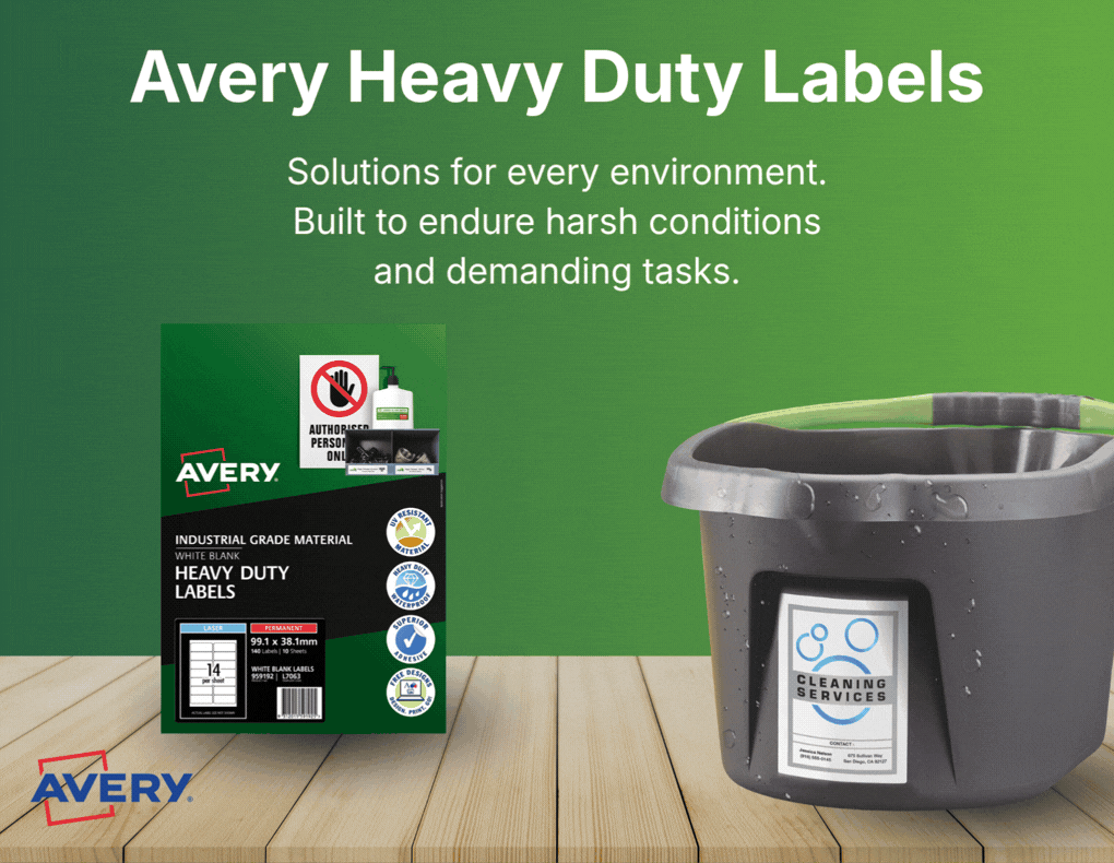 Avery Heavy Duty Labels