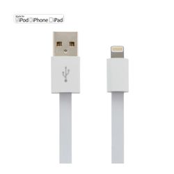 Moki Lightning to USB SynCharge Cable 90cm White