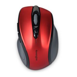 Kensington Pro Fit Mouse Wireless Mid Size Red
