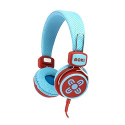 Moki Kid Safe Volume Limited Headphones Blue/Red