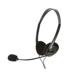 Moki Lite Headphones + Boom Microphone Black
