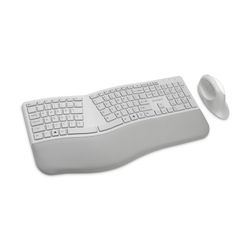 Kensington Dual Wireless Ergonomic Keyboard & Mouse Set Grey