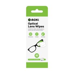 Moki Optical Lens Wipes Pack 40