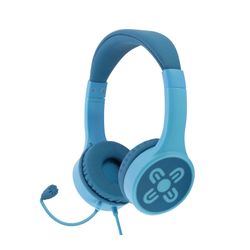 Moki Chatzone Wired Headphone + Boom Mic Blue/Blue
