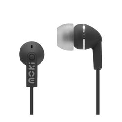 Moki Dots Noise Isolation Wired Earphones Black