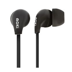 Moki 45 Comfort Wired Ear Buds Black