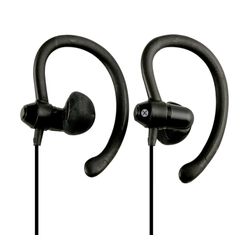 Moki 90 Sports Wired Earphones Black