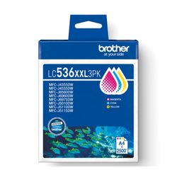 Brother LC-536XXL CMY Pack