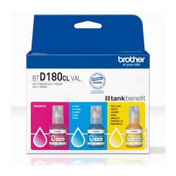 Brother Ink Tank BTD180CL VAL CMY Pack