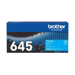 Brother TN-645C Genuine Cyan Standard Yield Toner Cartridge