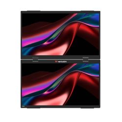 Verbatim Dual Portable Monitor 15.6'