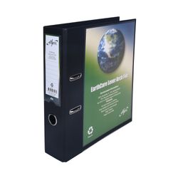 Earthcare Insert Lever Arch File A4 Black