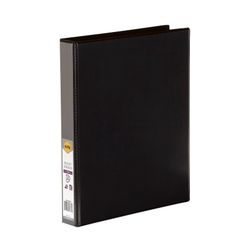Marbig Clearview Insert Ring Binder A4 25mm 2d Black