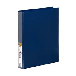 Marbig Clearview Insert Ring Binder A4 25mm 2d Blue