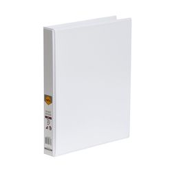 Marbig Clearview Insert Ring Binder A4 25mm 2d White