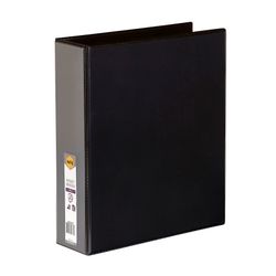 Marbig Clearview Insert Ring Binder A4 50mm 2d Black