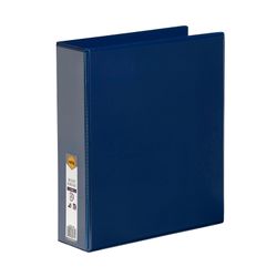 Marbig Clearview Insert Ring Binder A4 50mm 2d Blue