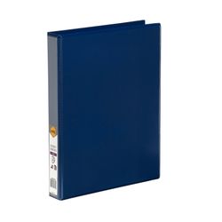 Marbig Clearview Insert Ring Binder A4 25mm 3d Blue
