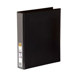 Marbig Clearview Insert Ring Binder A4 38mm 3d Black