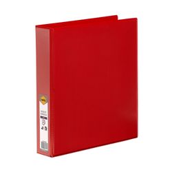 Marbig Clearview Insert Ring Binder A4 38mm 3d Red