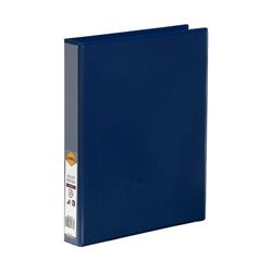Marbig Clearview Insert Ring Binder A4 25mm 4d Blue