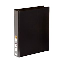 Marbig Clearview Insert Ring Binder A4 38mm 4d Black