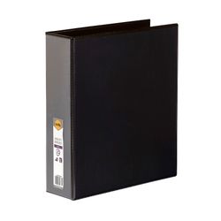 Marbig Clearview Insert Ring Binder A4 50mm 4d Black