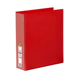Marbig Clearview Insert Ring Binder A4 50mm 4d Red