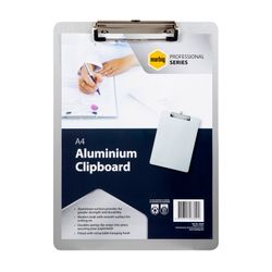 Marbig Clipboard Aluminium A4
