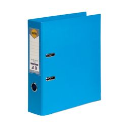 Marbig Lever Arch File A4 PE Linen Sky Blue