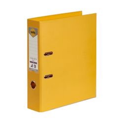 Marbig Lever Arch File A4 PE Linen Yellow