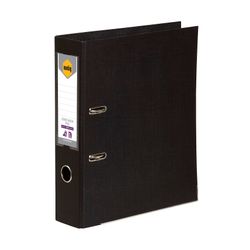 Marbig Lever Arch File Foolscap PE Black