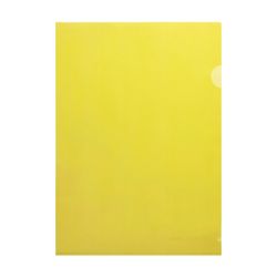Marbig Letter File A4 Yellow Box 100