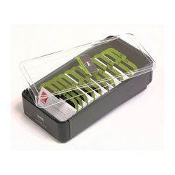Marbig Business Card Box Filing Box 400 Card Capacity