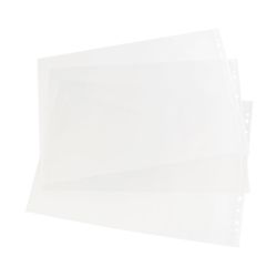 Bantex Sheet Protectors Tough PP A3 120 Micron Landscape Clear Pack 25 ...