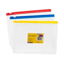 Marbig Clear Case A5 235x185mm Assorted