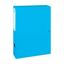 Marbig Box File Foolscap Heavy Duty Blue