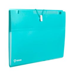 Marbig Professional Expanding File Antimicrobial Blue