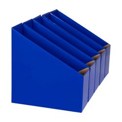 Marbig Book Box Small Blue Pack 5