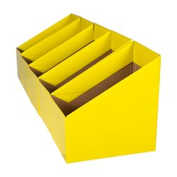 Marbig Book Box Large Yellow Pack 5
