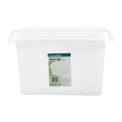 Crystalfile Porta Box 32L Clear