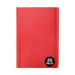 Marbig Manilla Folders Foolscap Red Pack 20