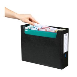 MarbigPortable Organiser A4 Black