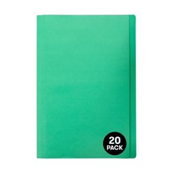 Marbig Manilla Folders Foolscap Green Pack 20