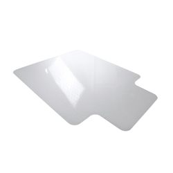 Floortex Chair Mat PVC Standard Pile Carpet 90x121cm Keyhole