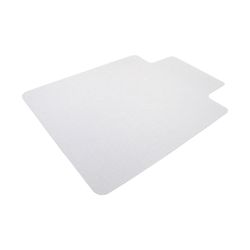 Floortex Chair Mat PVC Hard Floor 90x121cm Keyhole