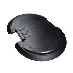 Floortex Chairmat Anti-Fatigue 66x90cm Black