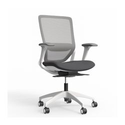 Engage Task Chair Light Grey with Arms